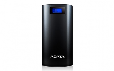 AP20000D-DGT-5V-CBK Cargador Portátil Adata Power Bank P20000D, 20000mAh, Negro