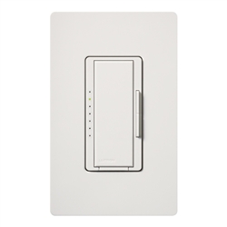 MRF2-F6AN-DV-WH  Lutron MRF2-F6AN-DV-WH Maestro Wireless 120V / 277V / 6A Fluorescent 3-Wire with Neutral Wire Multi Location Dimmer in White