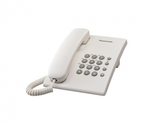 KX-TS500MEW Panasonic Teléfono Alámbrico KX-TS500, Blanco