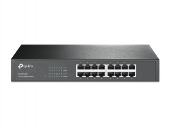 TL-SG1016D Switch TP-Link Gigabit Ethernet TL-SG1016D, 16 Puertos 10/100/1000Mbps, 32Gbit/s, 8000 Entradas – No Administrable