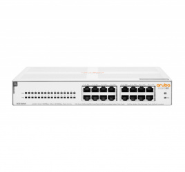 R8R48A Switch HPE Networking Instant On Gigabit Ethernet 1430 16G, 16 Puertos PoE 10/100/1000Mbps, 124W, 32 Gbit/s, 8.192 Entradas - No Administrable