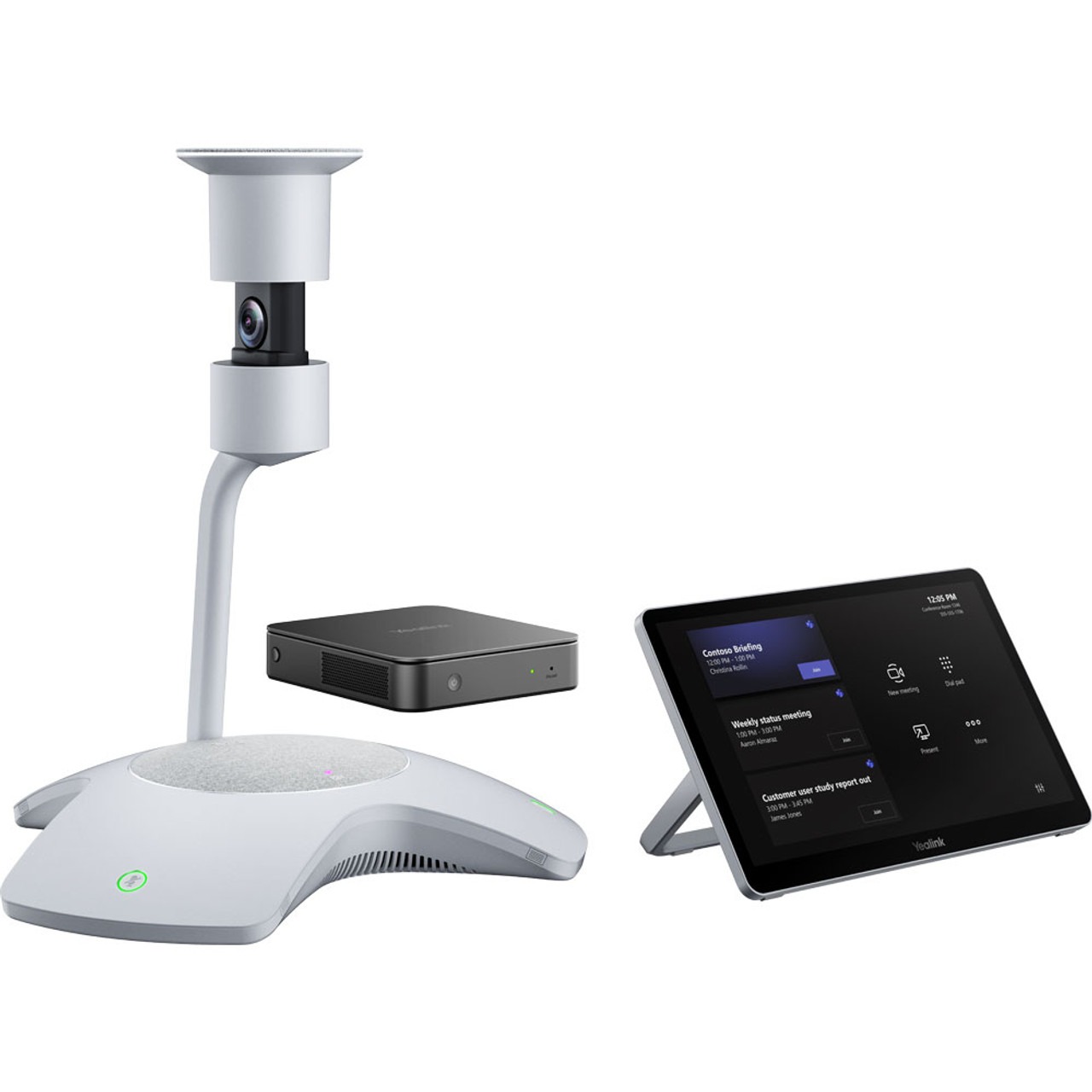MVC S60-C5-000 Yealink 1106986 Conference All-In-One Set with Gen-3 High-Performance MINI-PC MCore Pro, Large-Screen Touch Panel MTouch Plus, and SmartVision Audio and Video Integration Machine
