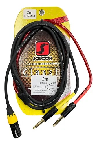 IN224139 CABLE INSERTO C/ PLCANA A 2 PL63SOL, 2m