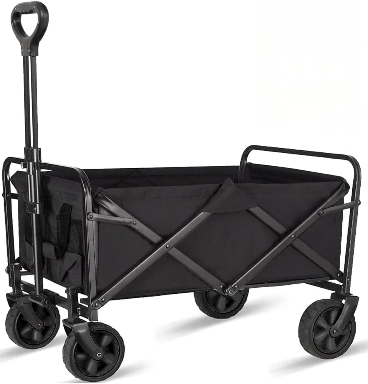 CARRITO TRANSPORTADOR CON RUEDAS Timotech Carro Plegable con Ruedas, Carrito Transportador con Ruedas, Carro de Mandado de Gran Capacidad y Alta Resistencia, Carrito Portátil para Compras, Camping