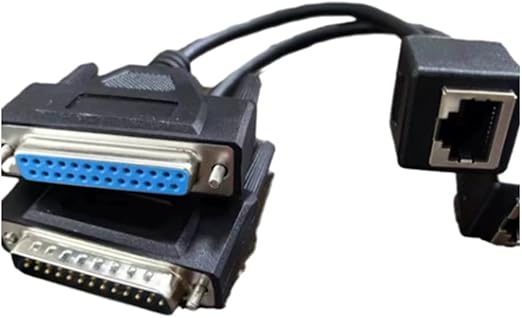 A RJ45 DB25 Cable de Señal ILDA A RJ45 DB25 Macho y Hembra ILDA A Red