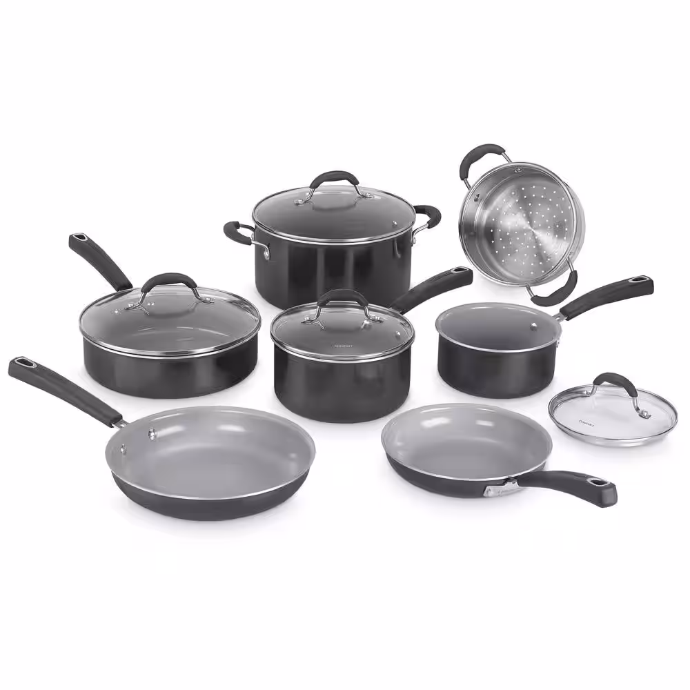 54C-11BK 11 Piece Set Ceramica XT Nonstick Cookware